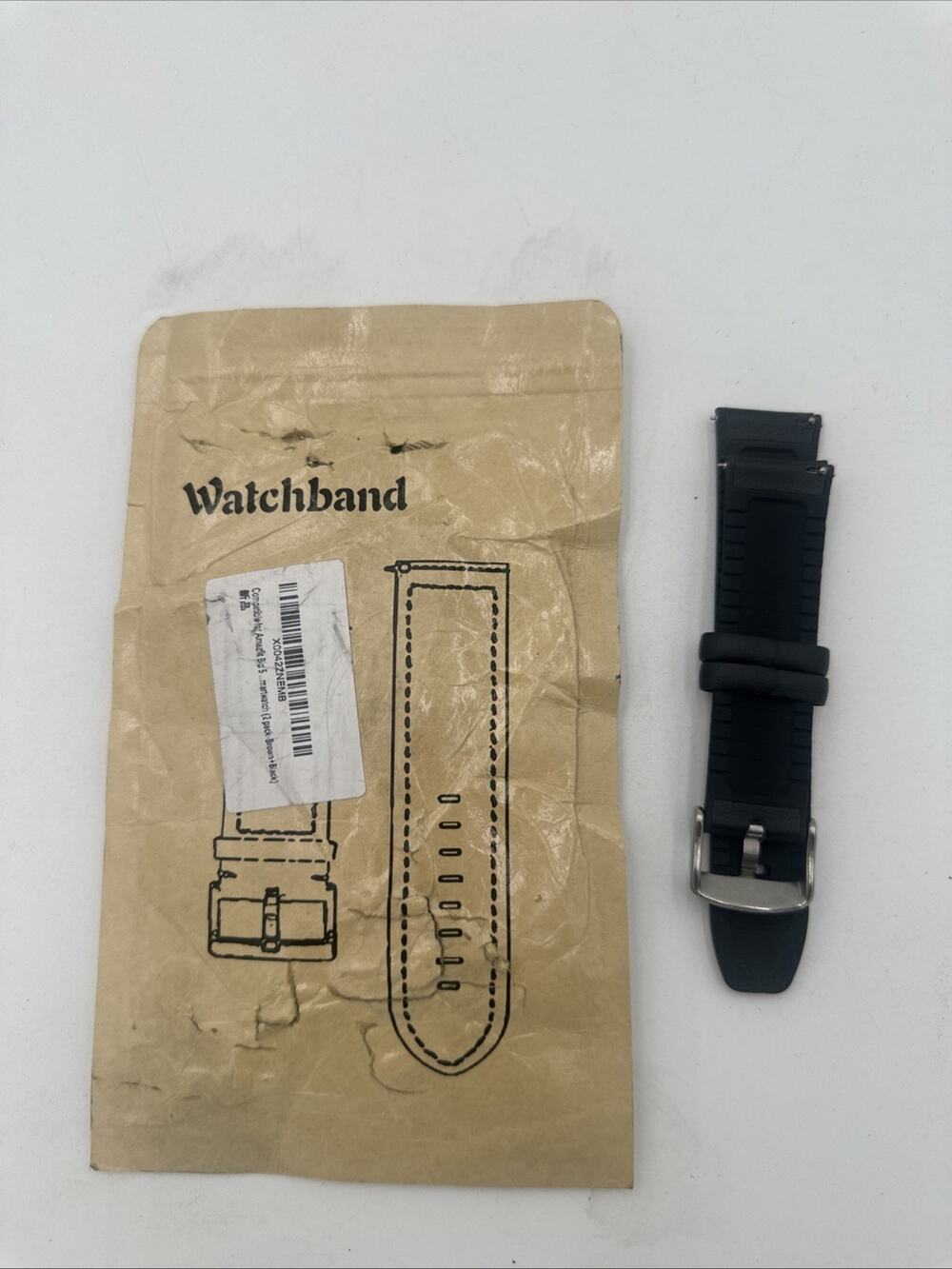 Compatible for Amazfit Bip 5 Band, Lamshaw 22mm Leather Silicone Replacement